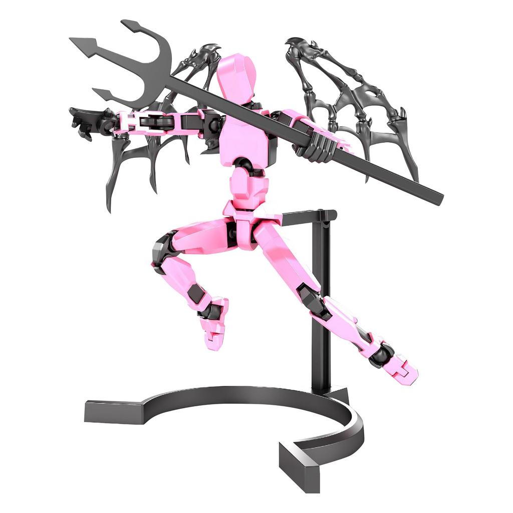 Mobile Doll Set, 3D Printed Titan Robot Mobile Doll, Posable Mobile Doll, Suitable For Collectors, Desktop Decoration