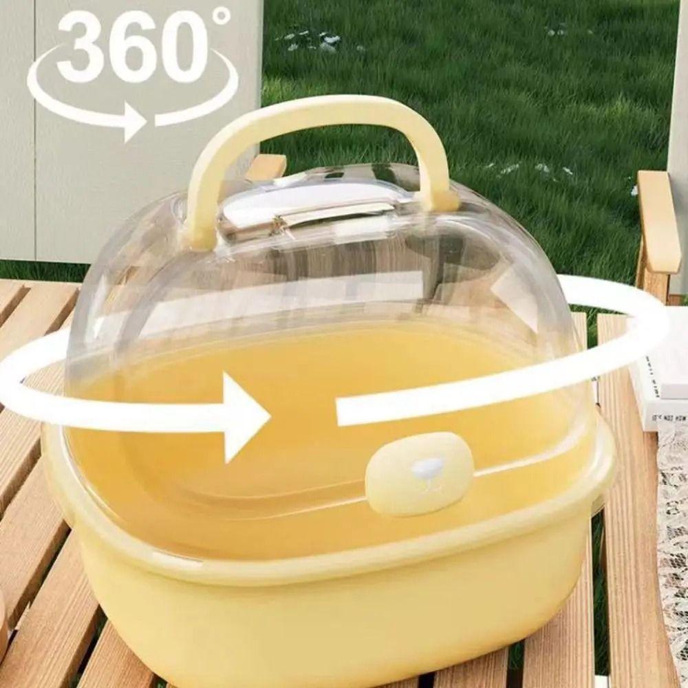 Portable Hamster Travel Carrier Breathable Small Pet Carrying Box  Hedgehog