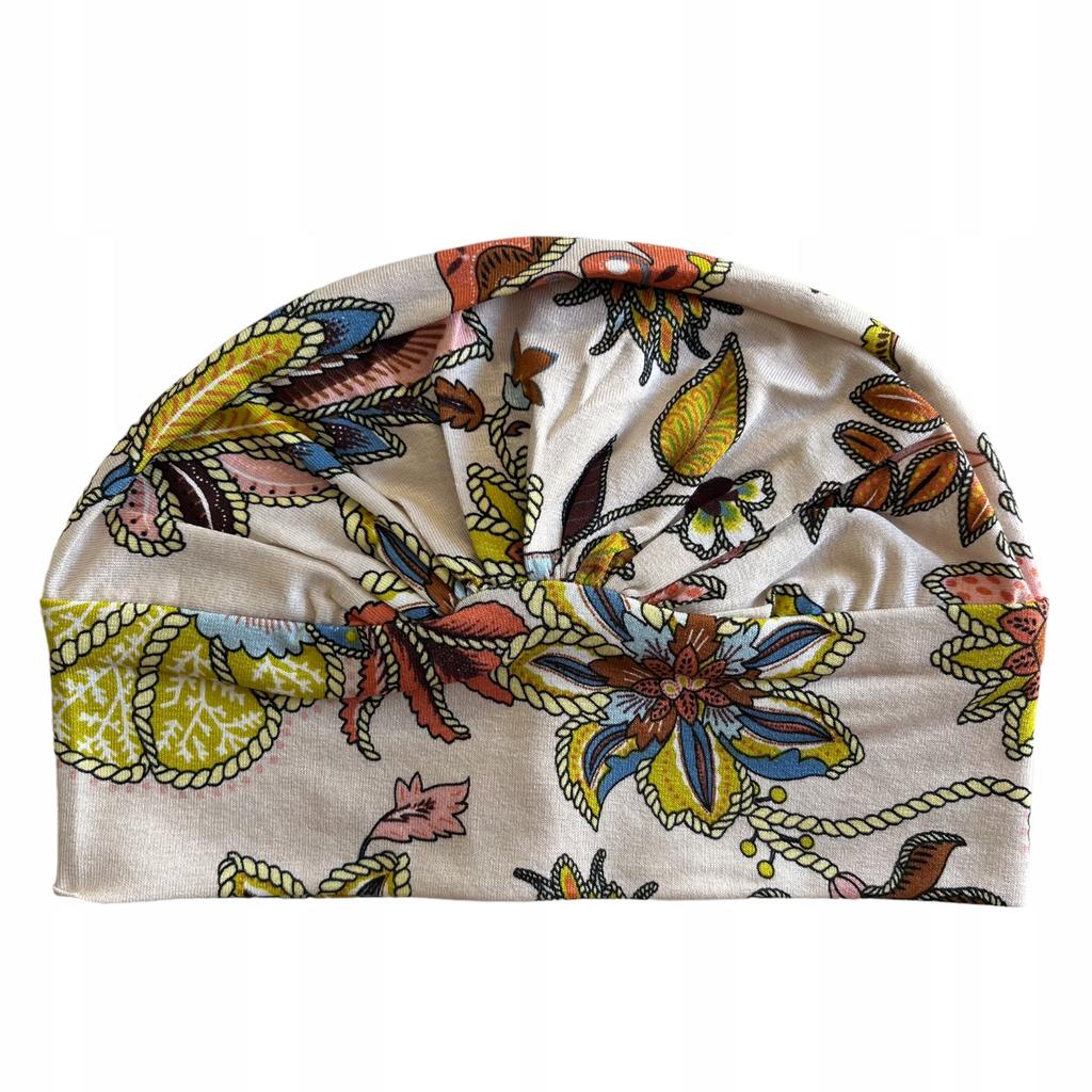 Turban Jasmina Wek-355 Pleated Viscose Cap Even After Chemotherapy