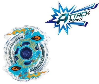Takara Tomy Beyblade Burst B-06 Бустер Рагнарук Центральный Атакующий Тип Волчок