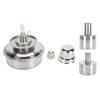 Alcohol Lamp Burner 304 Stainless Steel Explosion Proof Leakproof Metal Alcohol Burner for Laborator