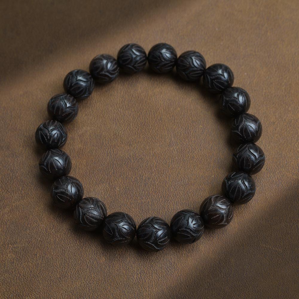 Best Selling Wooden Bead Bracelet Modern Lightweight Jewellery Con Perline Smooth Design Bright Color Natural Fragrance Bracelet