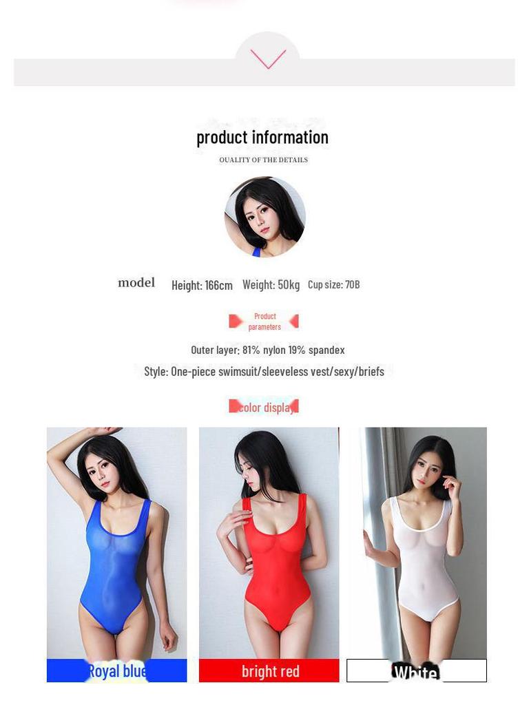 8D Oily Silky Black High-Fork Sexy Stockings for Women