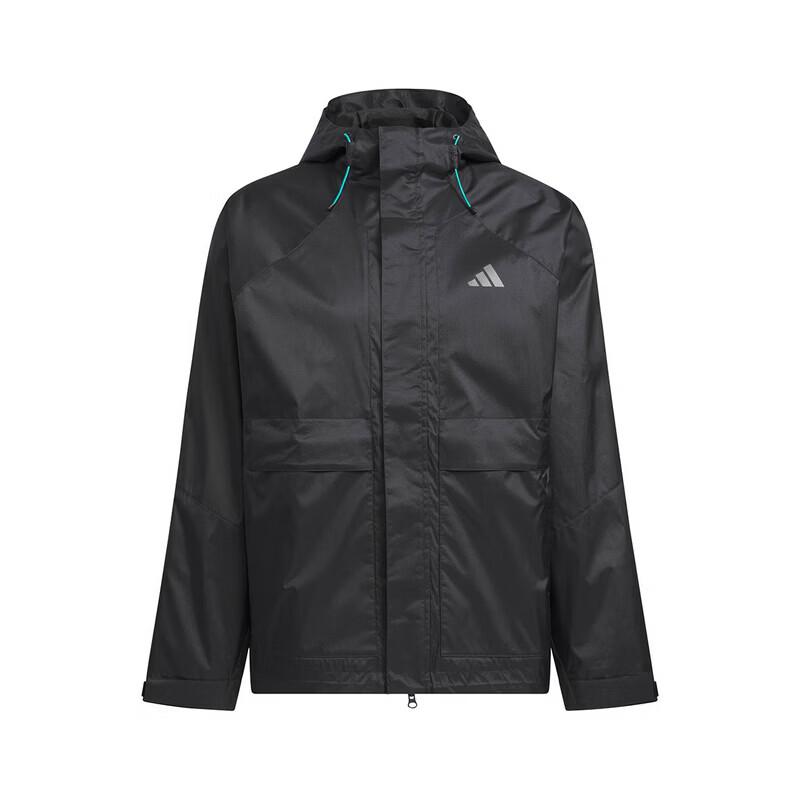 adidas Универсальная мужская тканая куртка с капюшоном KR2493