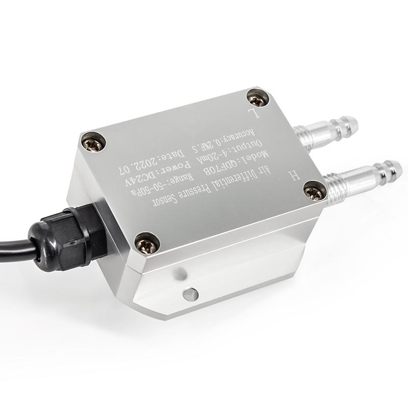 QDF70B -100pa to 100pa 0-10V 0-5V Wind Air Differential Pressure Sensor -2500pa-2500pa to 4-20mA RS485 Micro Pressure Sensor Sensors Oxygen 5