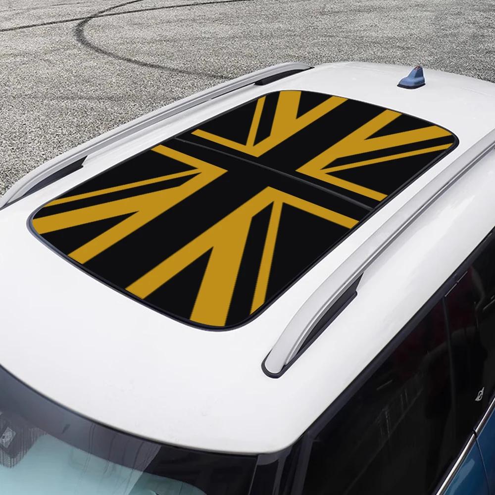 Креативная пленка на люк автомобиля Union Jack, виниловая наклейка-солнцезащита для MINI Cooper JCW One F54 F55 F56 F60 R53 R55