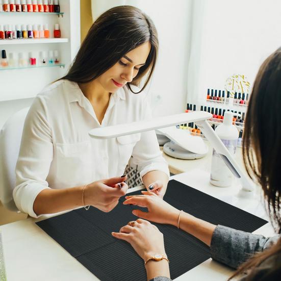 50 шт. одноразовых ковриков для ногтей, бумажные полотенца для ногтей Fordable, водонепроницаемые 3-слойные бумажные подушечки для дизайна ногтей, аксессуары для дизайна ногтей