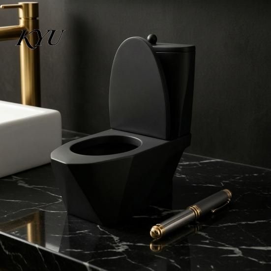 Small Jewelry Storage Box Toilet Shaped Flower Pot, 3D Printed Planter with Gifts for Gardening Enthusiasts Tank, Creative Plant Pot Desk And Bathroom