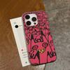 Anime Hotel Hazbin Alastor Phone Case For IPhone 17 16 15 14 13 12 11 Pro Max Plus Corrugated Bumper Back Cover Shell