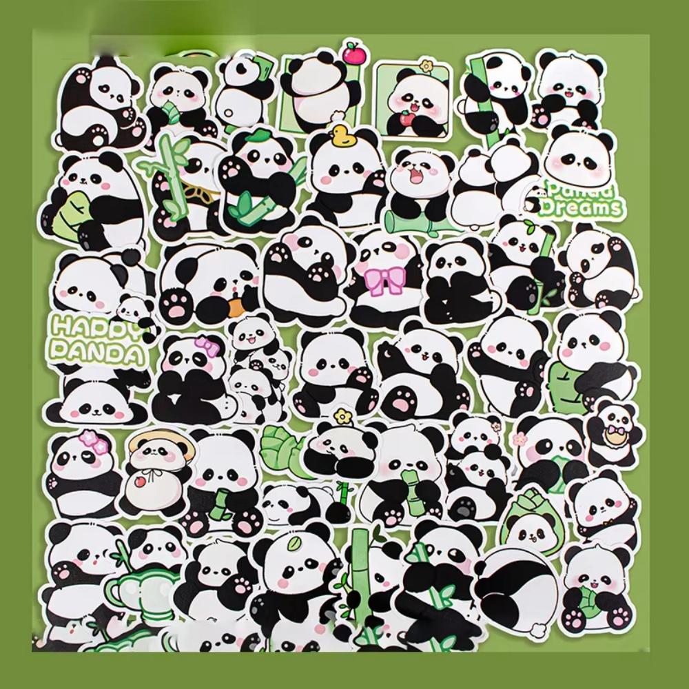 50Pcs/Bag Cartoon Capybara Graffiti Stickers Creative Funny Decorative Scrapbook Sticky Phone Stationery Sticker