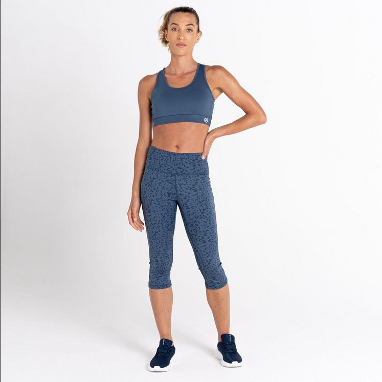 H4821 Dare2B Influential 3/4 Women'S 3/4 Sport Leggings Xs