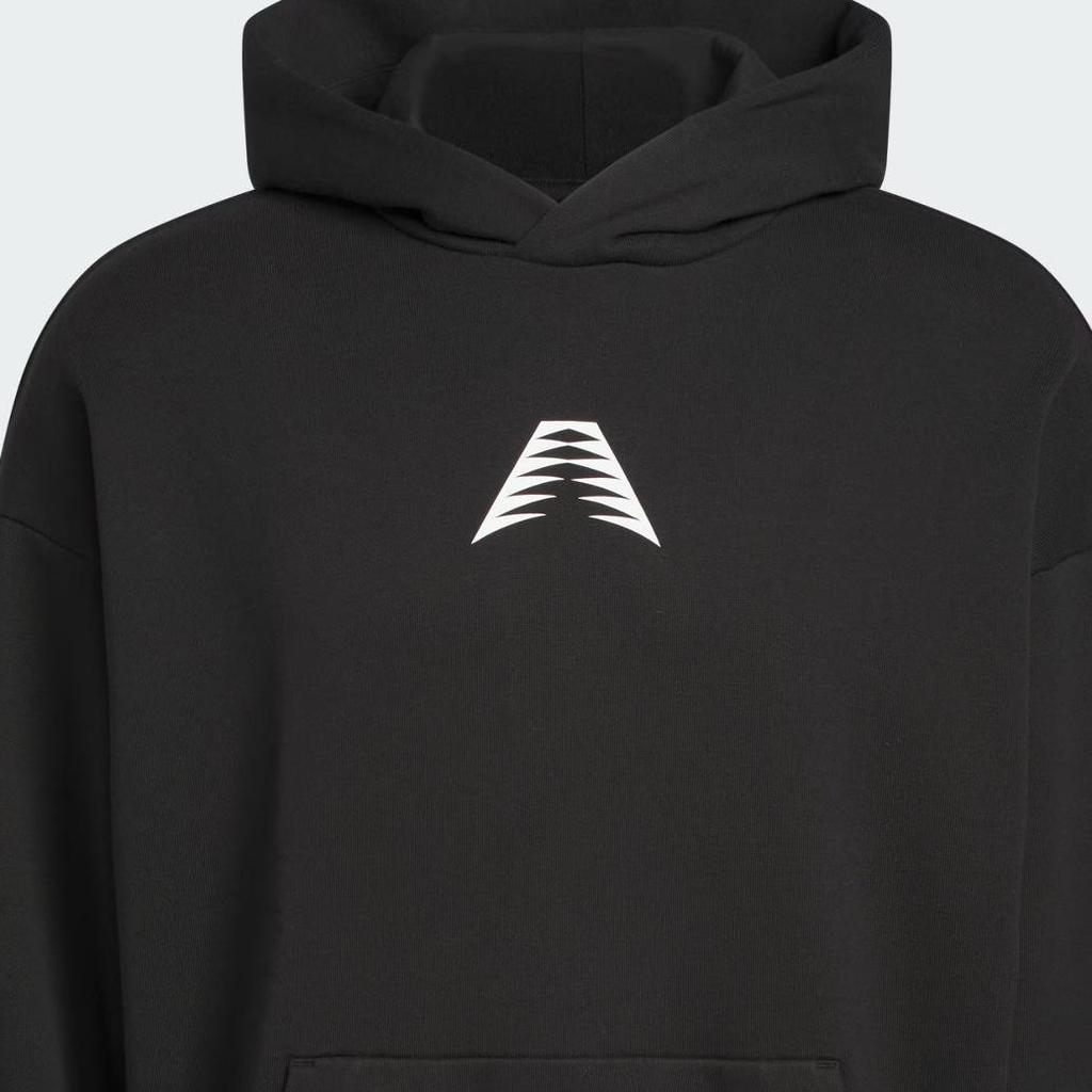 adidas Оригинальная Толстовка с капюшоном Anted Bt Черная Мужская Свитшот KC8460
