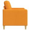 Sofa with Storage Dark Yellow 72 x 78 x 87 cm Polyester
