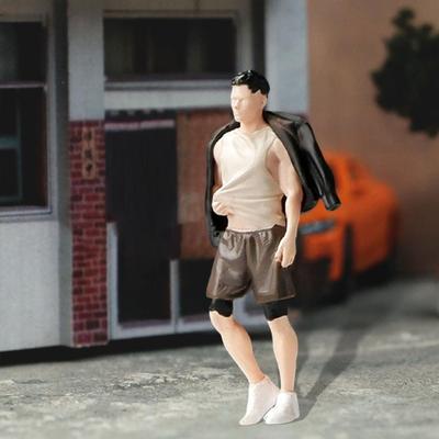 Миниатюрная фигурка кукла модель фигурка в масштабе 1/64 для поделочного проекта и кастомизации создание модельной сцены песочный стол реквизит