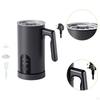 Electric Milk Frother and Steamer Simple Drink Mixer for Cream Coffee Matcha White