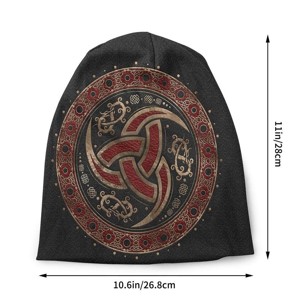 Viking Outdoor Thin Hats Odin's Horn Bonnet Hipster Skullies Beanies Caps