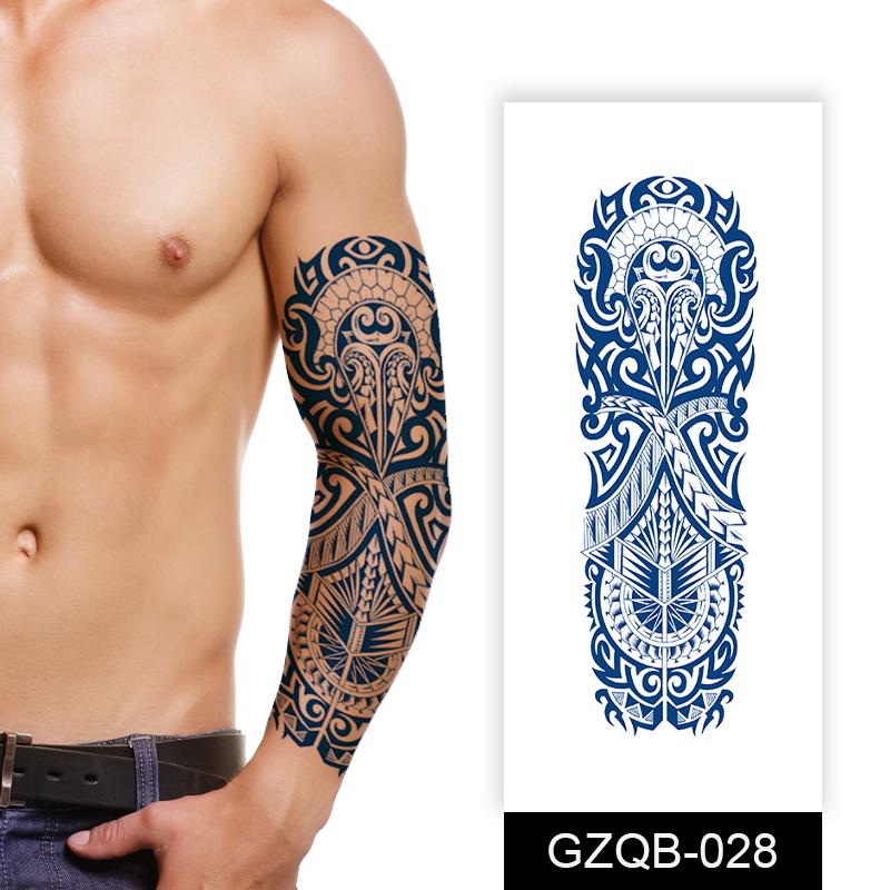 Quality Dragon Design Customized Logo Arm Leg Skin Protective Herbal Juice Tattoo Stickers