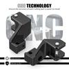 For 2018-2023 BMW R1250GS 40mm Lower Footrests Footpeg Lowering Brackets for BMW R1250GS Adventure 2018 2019 2021 2022 2023 2024