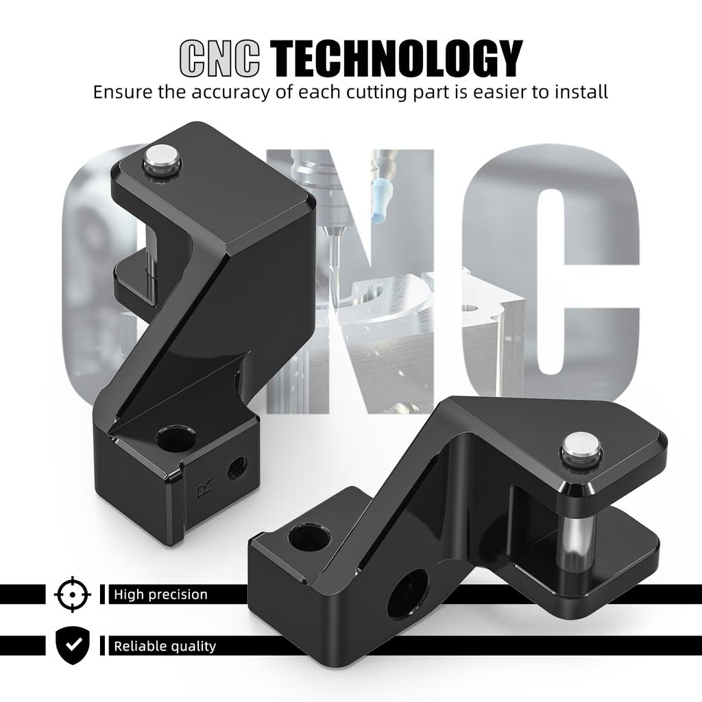For 2018-2023 BMW R1250GS 40mm Lower Footrests Footpeg Lowering Brackets for BMW R1250GS Adventure 2018 2019 2021 2022 2023 2024