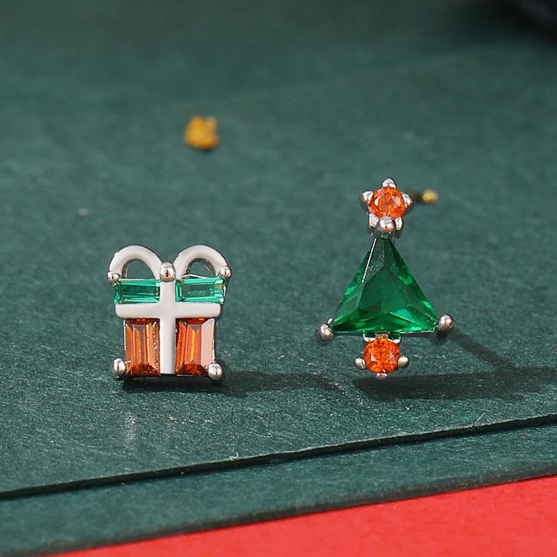 Серьги Higu из серебра 925 пробы на Рождество E1080/E1055/E1002/E1162/E1429-E1443