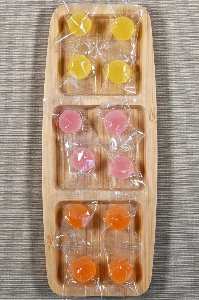 Якушима Фруктовый Жевательный Большой Емкости Фрукты 3 Вида Мелкие Индивидуальные Коммерческие Разбросанные Конфеты Мягкие Sensei Shokai 500г Ассортимент,