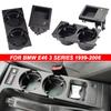 51168217953 Car Center Console Water Cup Holder Beverage Bottle Holder Coin Tray For Bmw 3 Series E46 323i 318I 320I