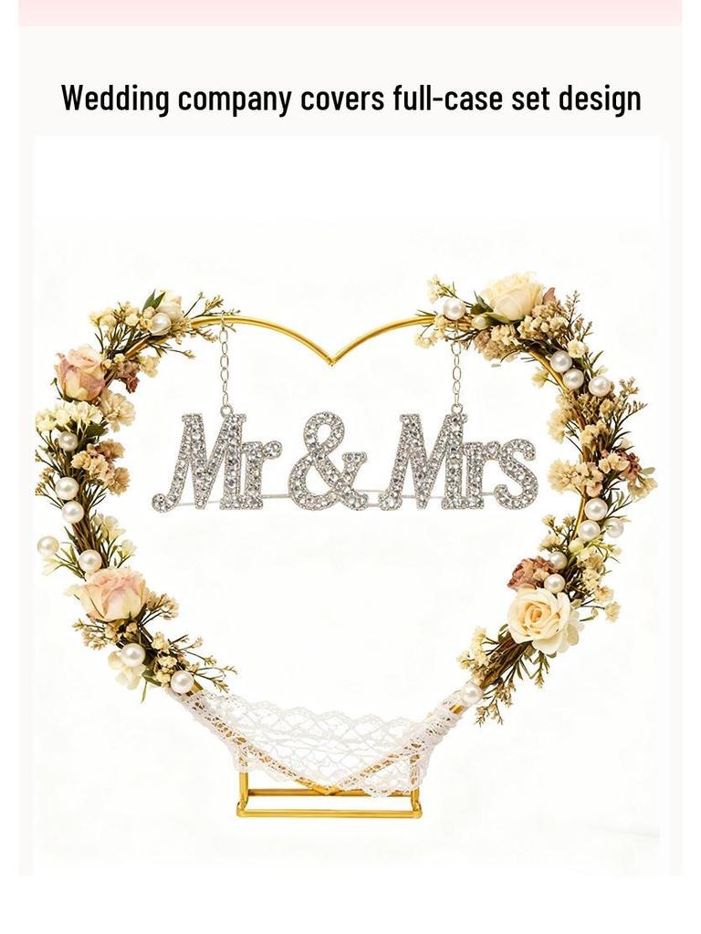 Свадебная арка в форме сердца, подставка для воздушных шаров для предложений и декора на День святого Валентина