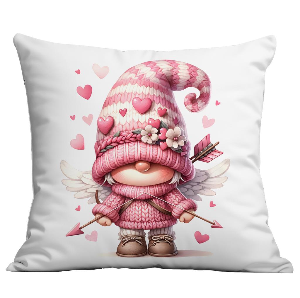 Новая подушка-пуш к Дню святого Валентина, милый Купидон, розовая наволочка для подушки-пуш, домашняя наволочка для подушки-пуш