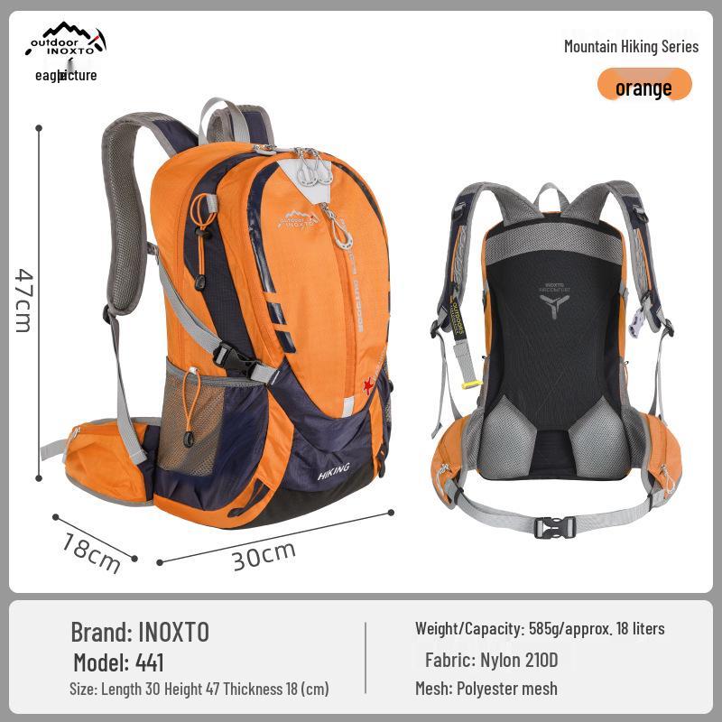 Eagle Map Mountaineering Lightweight Hiking Backpack - Outdoor Travel & Climbing Bag