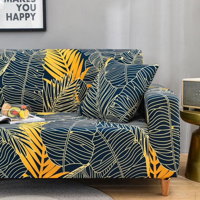 Чехлы на диван с геометрическим рисунком для гостиной, современный эластичный чехол для дивана, чехлы для углового дивана, чехол для кресла, дивана