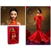 Кукла/домик Barbie Lunar New Year Signature BLACK Dress Up Doll/Doll Barbie от 6 лет и старше, красный JBJ11
