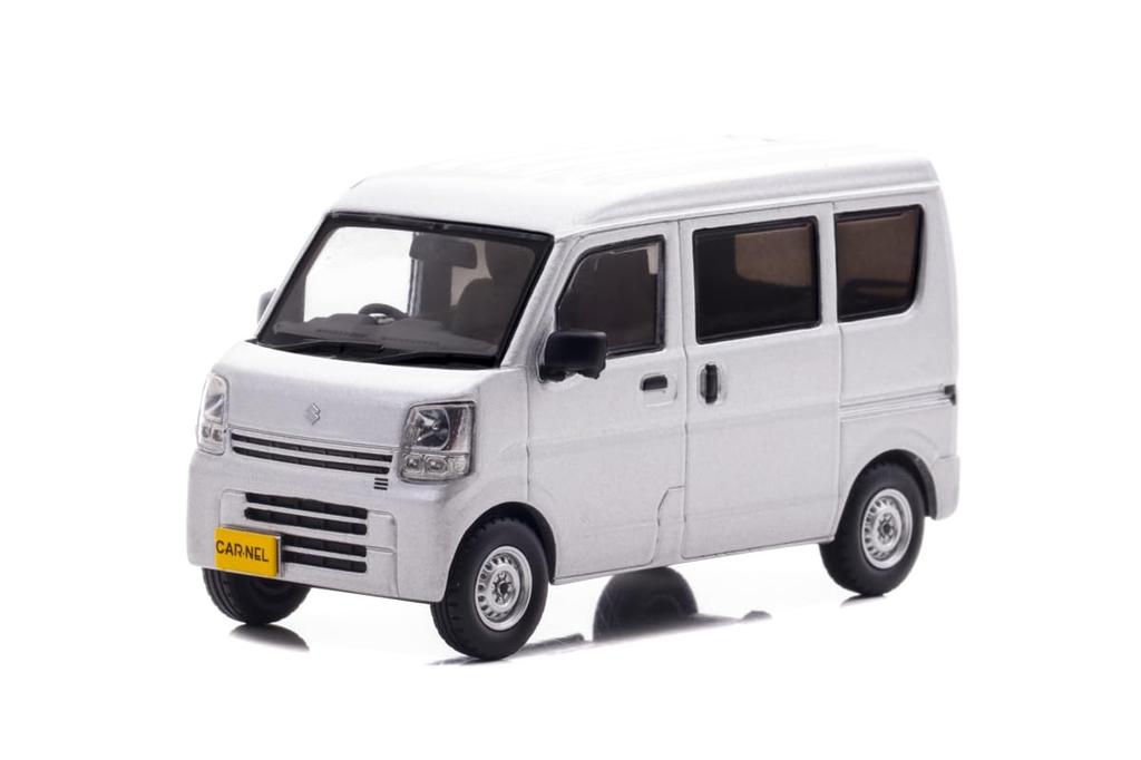 Hiko seven CARNEL Модель Suzuki Every PA 2021 Металлик Silky Silver Готовое изделие CN432102 1/43 (ДА17В)