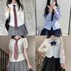 Girl Long Sleeve Solid Color Shirt With Pleated Design For Casual Wear