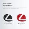 Car Steering Wheel Decorative Stickers Carbon Fiber Emblem For Lexus F SPORT ES RX NX LS UX LM LX GX LC RZ IS CT GS RC HS SC TX