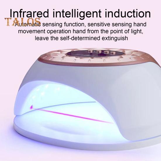TALOS Профессиональный прибор для лечения ногтей с инфракрасным и синим светом для онихомикоза и сушки гель-лака