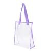 Дождевик Macks.i для сумки Max Eye Tote Bag, Прозрачный виниловый пакет, Идеально подходит для деятельности айдолов, Ita-сумок, Живых выступлений, Фестивалей, ПВХ MITR-01 (фиолетовый)