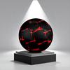 1 шт. Черный Абстрактный Размер 5 Футбольный Мяч Профессиональный Легкий Прочный Матч Тренировка Футбол Indoor & Outdoor Спортивный Мяч Тренировочный Мяч y8
