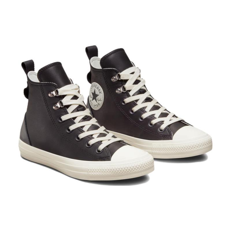 Converse Chuck Taylor All Star Удобные и универсальные эспадрильи на высокой платформе Женские Черные