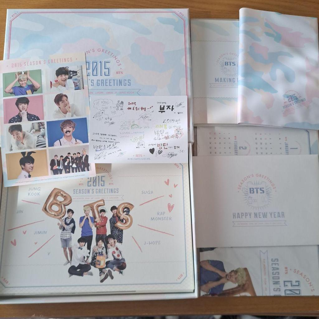 [USED] BTS SEASON'S GREETINGS SEASON 2015
