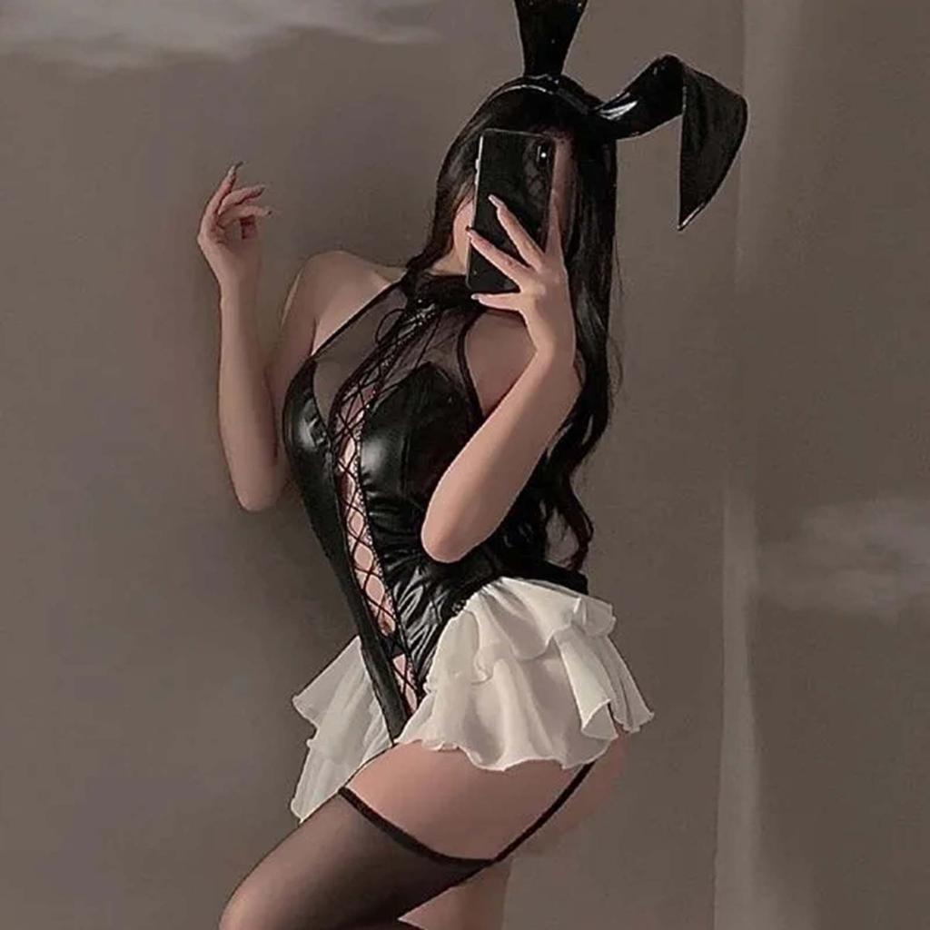 Bunny Girl  COS Uniform Backless Tight Straps Uniform