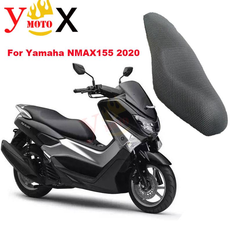 Скутер Мотоцикл NMAX 155 Противоскользящая 3D Сетчатая Накидка на Сиденье Дышащая Водонепроницаемая Подушка Для Yamaha NMAX155 2020