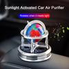 Solar Car Globe Aromatherapy Rotating Perfume Decor Air Purifier Eco-Friendly Release Odor Eliminator Safe Fragrance