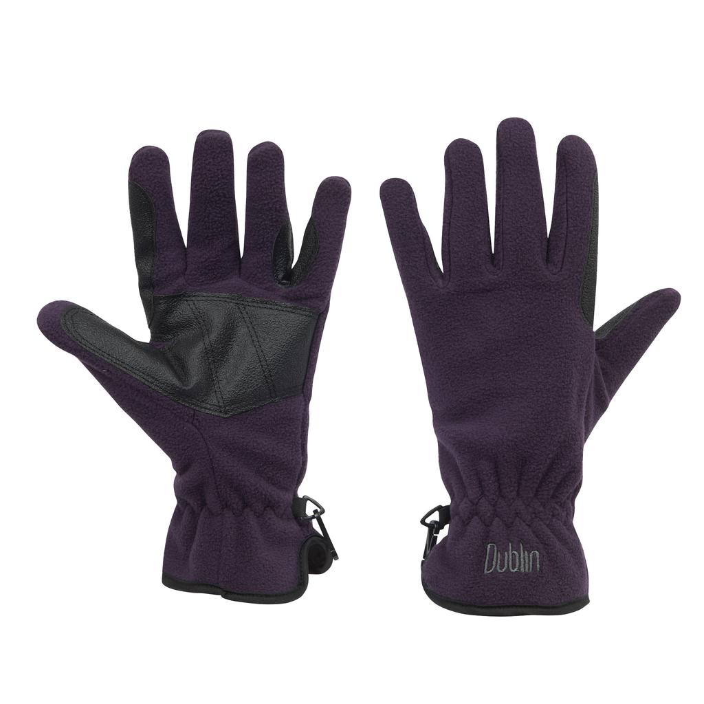 Dublin Adults Unisex Polar Fleece Riding Gloves