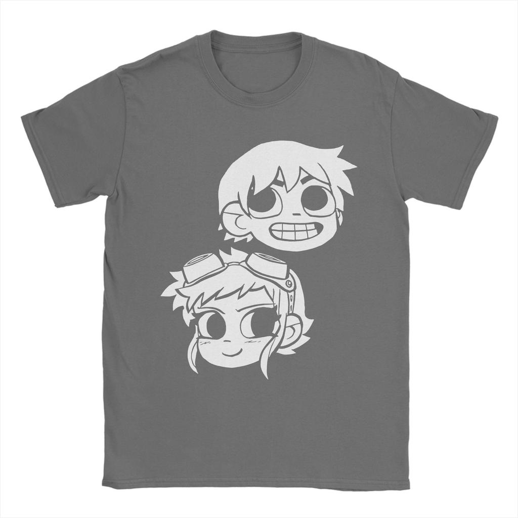 Men's 2-Up! Scott Pilgrim T Shirt  Cotton Clothing Casual Short Sleeve Round Neck Tees Gift Idea T-Shirts
