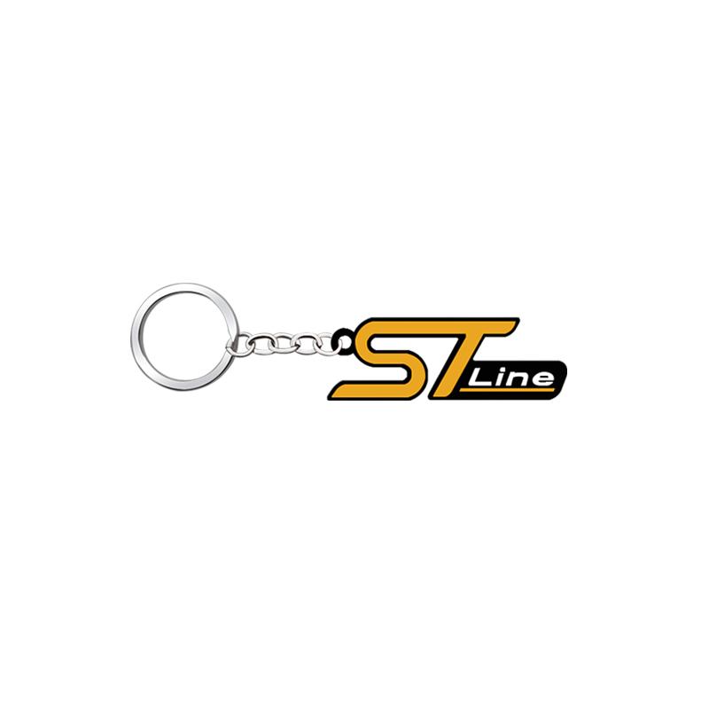 DRZG2 Car Accessories Metal Grille Emblem Rear Trunk Body Badge Sticker For Ford ST LINE Focus Fiesta Ecosport Kuga Mondeo Everest