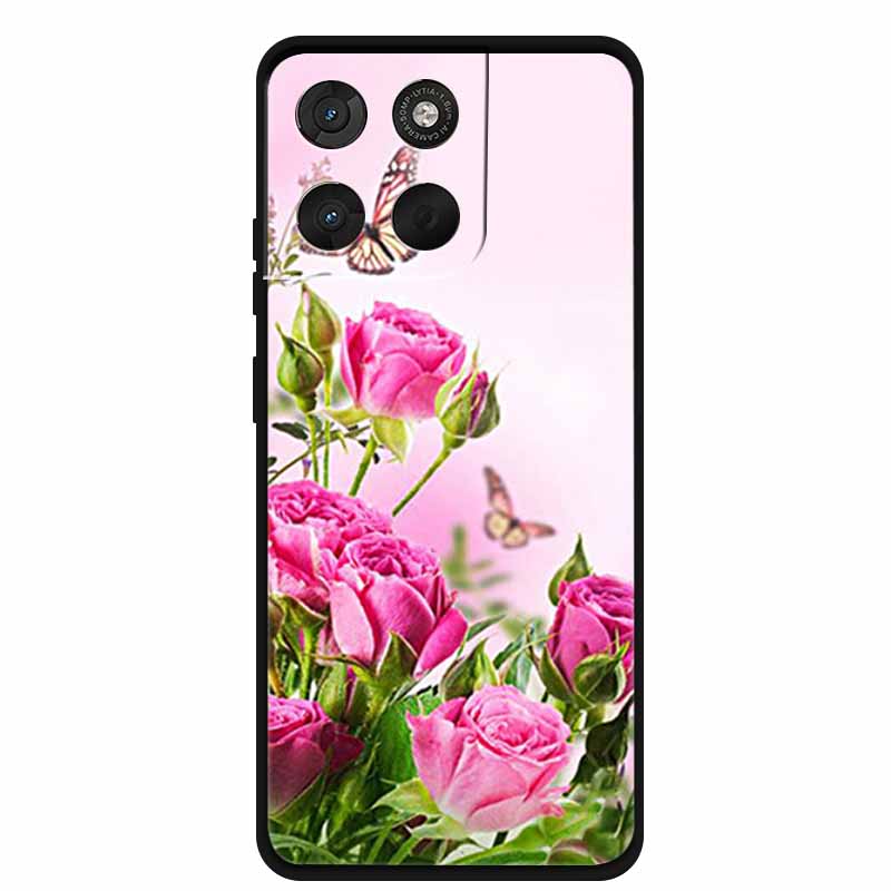 Для Motorola Moto G57 Чехол-аккумулятор Милый Кот ТПУ Чехол для Телефона Мягкий Силиконовый Чехол Для Moto G57Power Чехлы Ударопрочный Coque G 57 Power