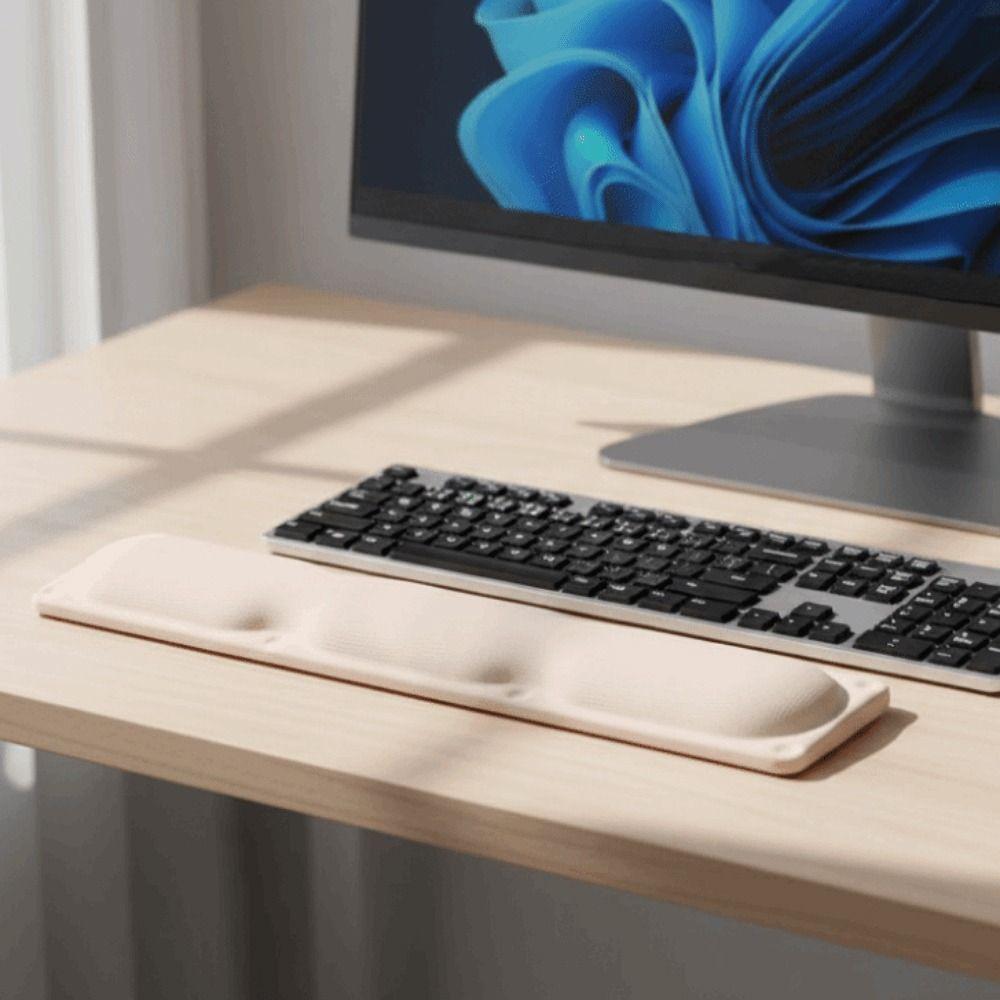 Creative Keyboard Mouse Pad Non-Slip Mouse Wrist Rest Easy To Clean Mouse Wrist Support Mat  Home