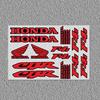 S-honda-f4i-a  Japanese Motorcycle Sticker Suitable for Motorcycle Body Reflective Car Sticker Helmet Decal ZV3