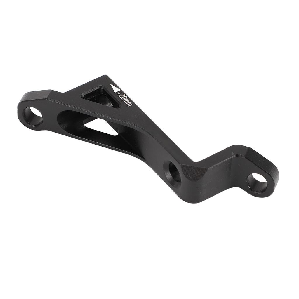 Disc Brake Adapter Flat Mount To Post Mount Aluminum Alloy 74mm To 34mm Black for 160 180 Discs