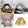 Childrens Canvas Crossbody Bag With Durability And Antitheft Features For School And Outings